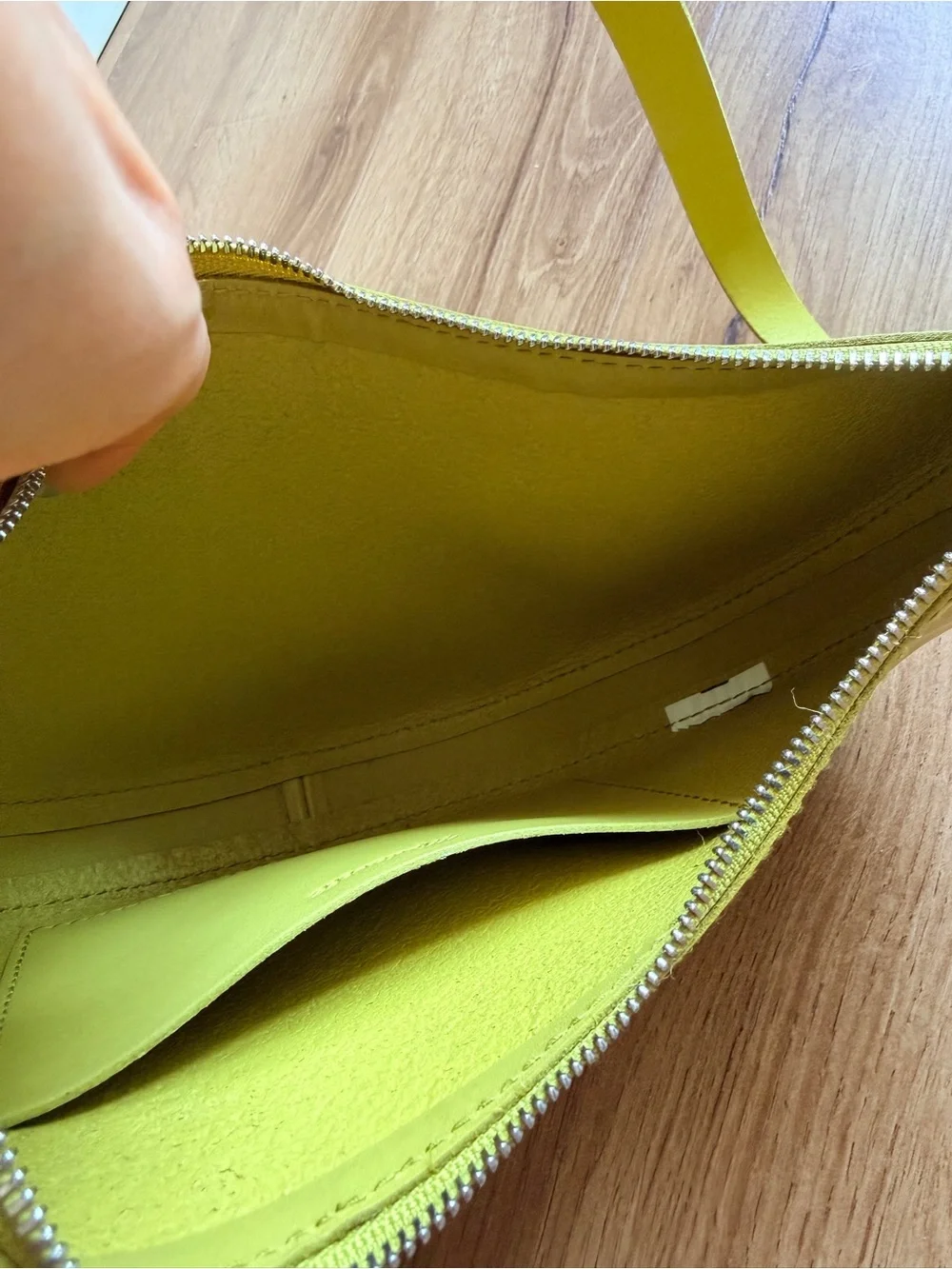 Madewell Leather Crossbody Bag (Lemon/Yellow)